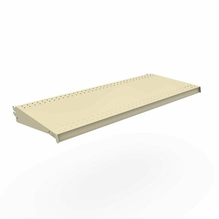 HOMECARE PRODUCTS 1 x 36 x 15 in. Powder Coated Platinum DL Style Shelf, 2PK HO2742797